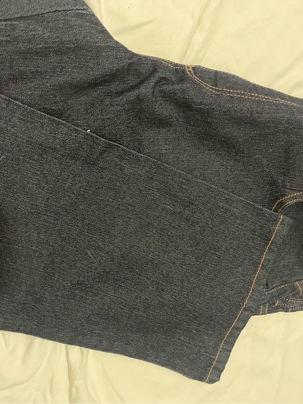 Laura Scott Dark Gray Straight-Leg Jeans